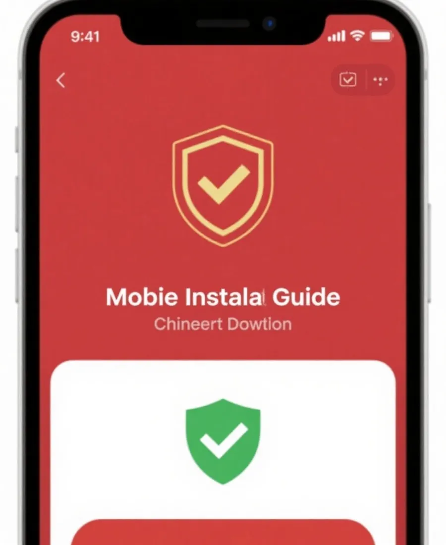 APP安装流程示意图